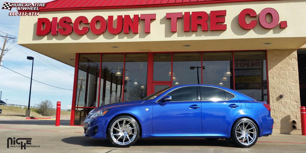 vehicle gallery/lexus is250 niche invert  Hi Luster Polish wheels and rims